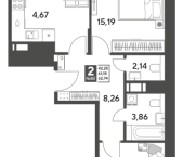 Продать Квартиры в новостройке Пушкино г., Зелёная Роща ул.   11