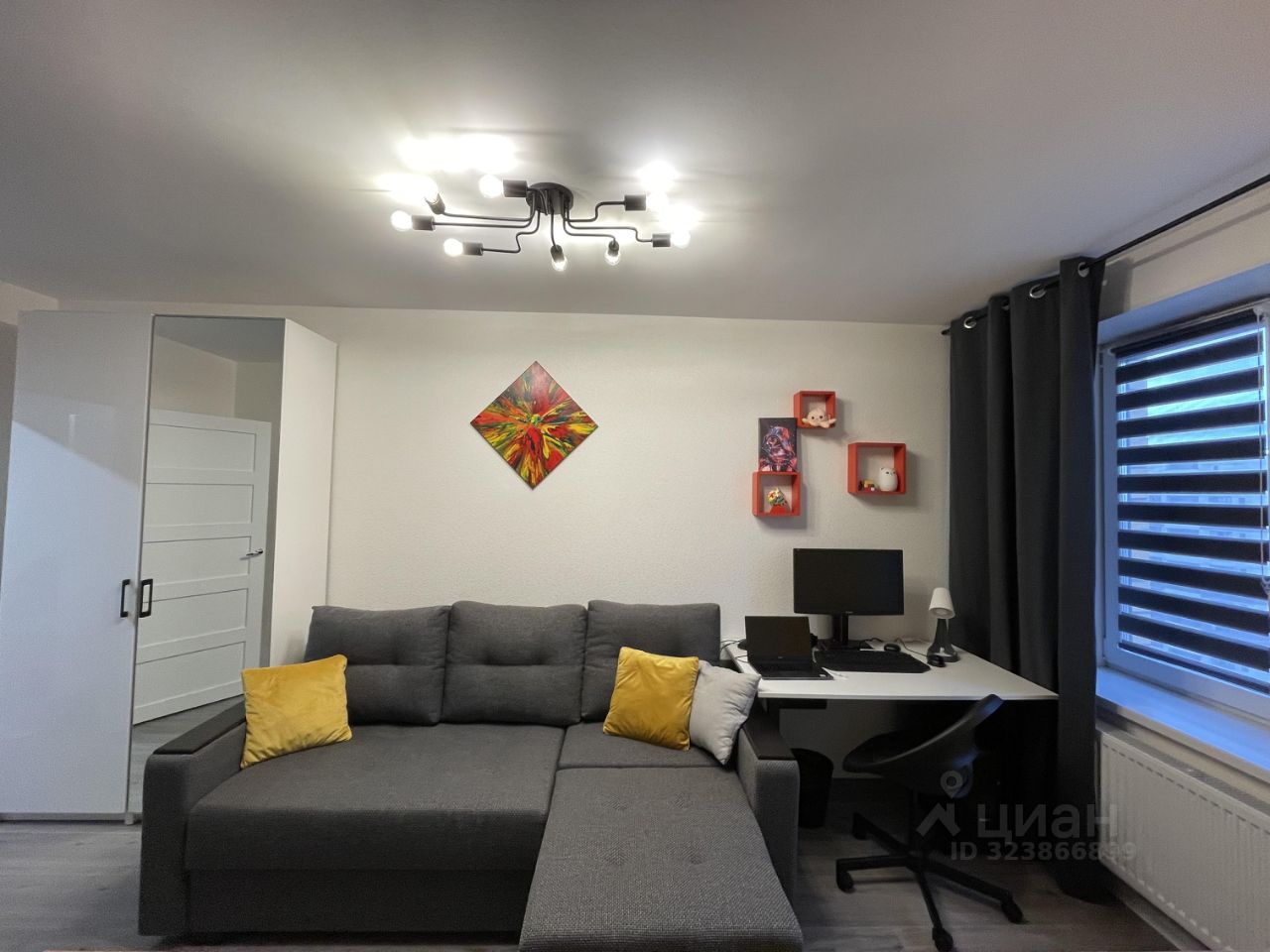 Продажа студии улица Русановская, 18к3