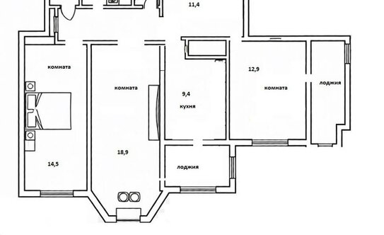 Продажа 3-комн квартиры на вторичном рынке Электроугли, ул Школьная,  д. 38