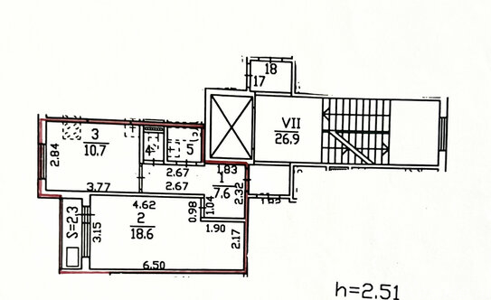 Продажа 1-комн квартиры на вторичном рынке ул Пушкинская,  д. 50