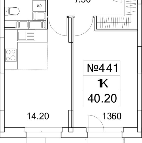 1-комн квартира Люберцы г., Проектируемый проезд № 4037,  к. 21