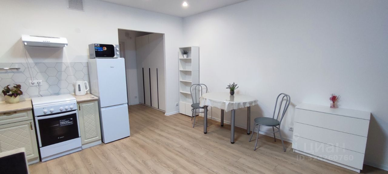 Аренда студии Новоселье городской поселок, улица Невская, 17к1