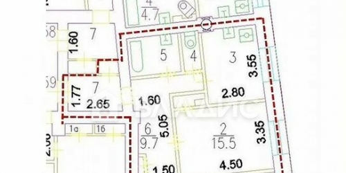 2-комн квартира ул Маршала Василевского,  д. 5,  к. 1