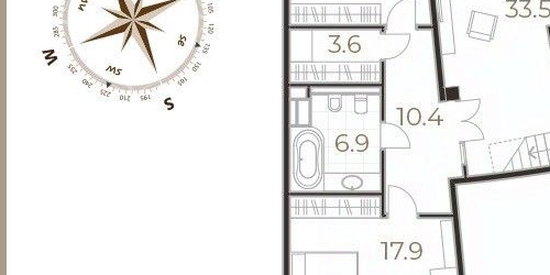 3-комн квартира Пионерская улица, 50