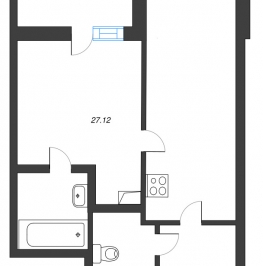 Продажа 1-комн квартиры в новостройке Шушары п., Школьная ул.,  к. 5
