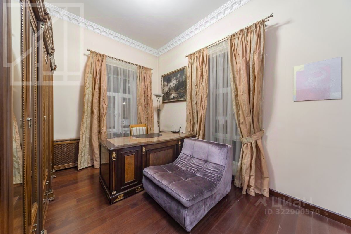 Аренда 4-комн квартиры на вторичном рынке улица Арбат, 32