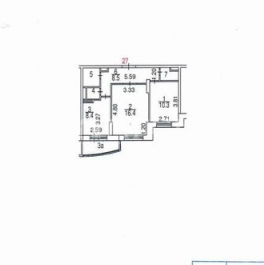 Продажа 2-комн квартиры на вторичном рынке Вернадского пр-кт,  д. 61