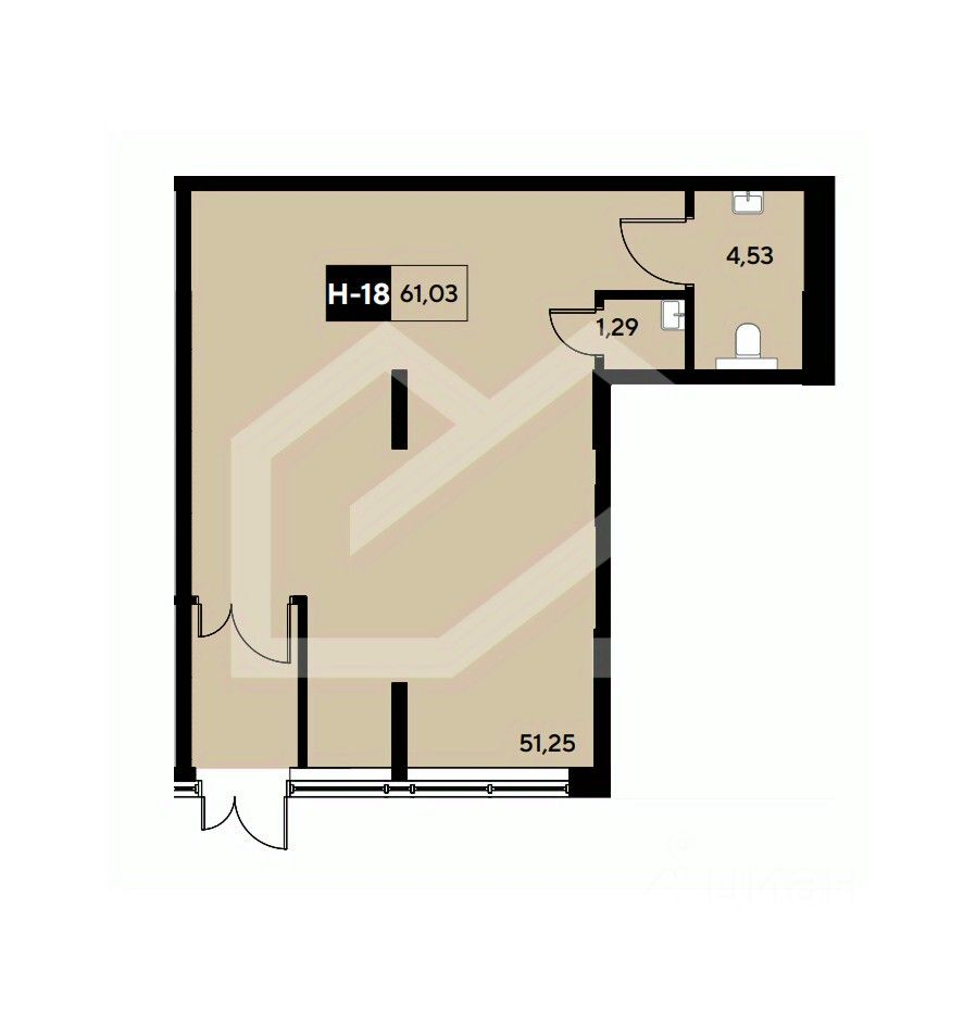 Аренда торгового помещения Реутов, Комсомольская улица,  д. к2