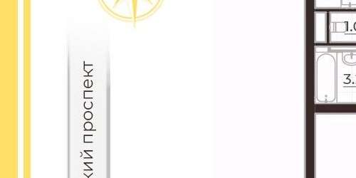 3-комн квартира Бассейная улица, 59