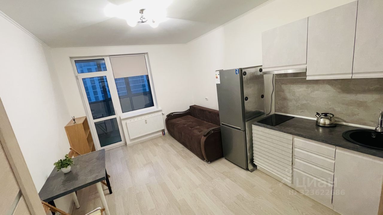 Аренда студии Мурино, проспект Ручьевский, 3к1