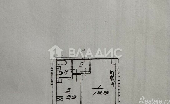 Продажа 1-комн квартиры на вторичном рынке ул Винокурова,  д. 20