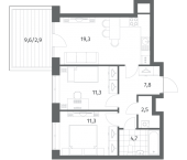 Продать Квартиры в новостройке Новоселье п.   2.4