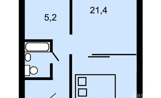 Продажа 2-комн квартиры на вторичном рынке Артековская улица,  д. 6