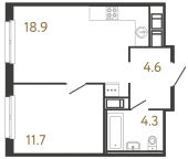 Продать Квартиры в новостройке Санкт-Петербург г., Обводного кан. наб.   1