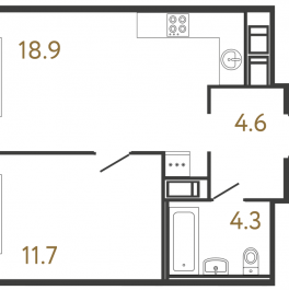 Продажа 1-комн квартиры в новостройке Санкт-Петербург г., Обводного кан. наб., к. 1 Продажа 1-комн квартиры в новостройке Санкт-Петербург г., Обводного кан. наб., к. 1