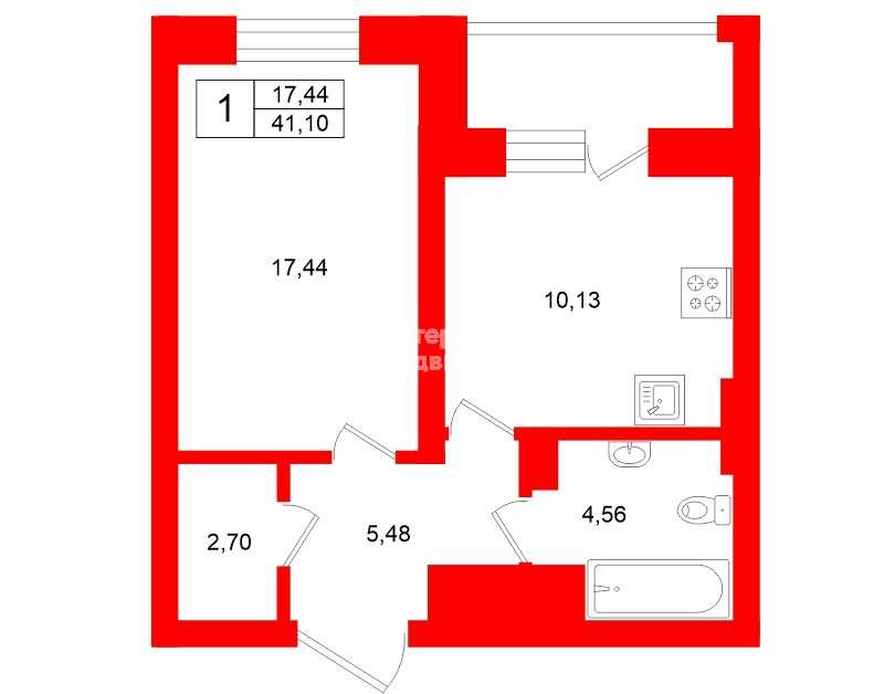 Продажа 1-комн квартиры на вторичном рынке Шушары п, Переведенская (Пулковское) ул,  д. 2