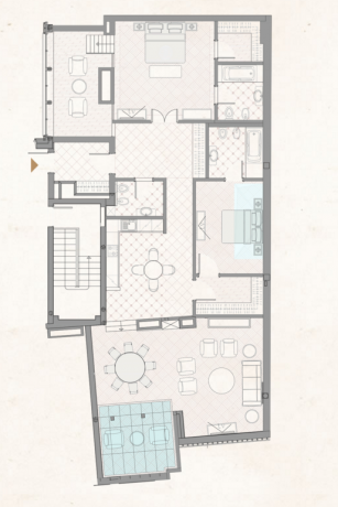 Планировка ЖК Особняк Кушелева-Безбородко,  м2
