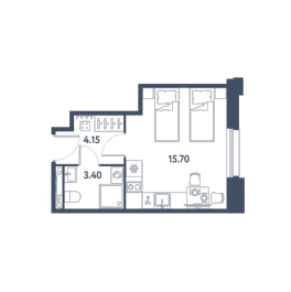 Продажа студии Санкт-Петербург г., Московское ш., к. 4 Продажа студии Санкт-Петербург г., Московское ш., к. 4