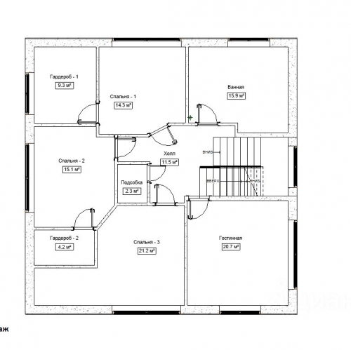 Коттедж/дом Дроздово, Кузьминская улица