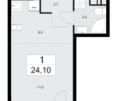 Продать Квартиры в новостройке Марушкинское пос., Боровское ш.   3.1