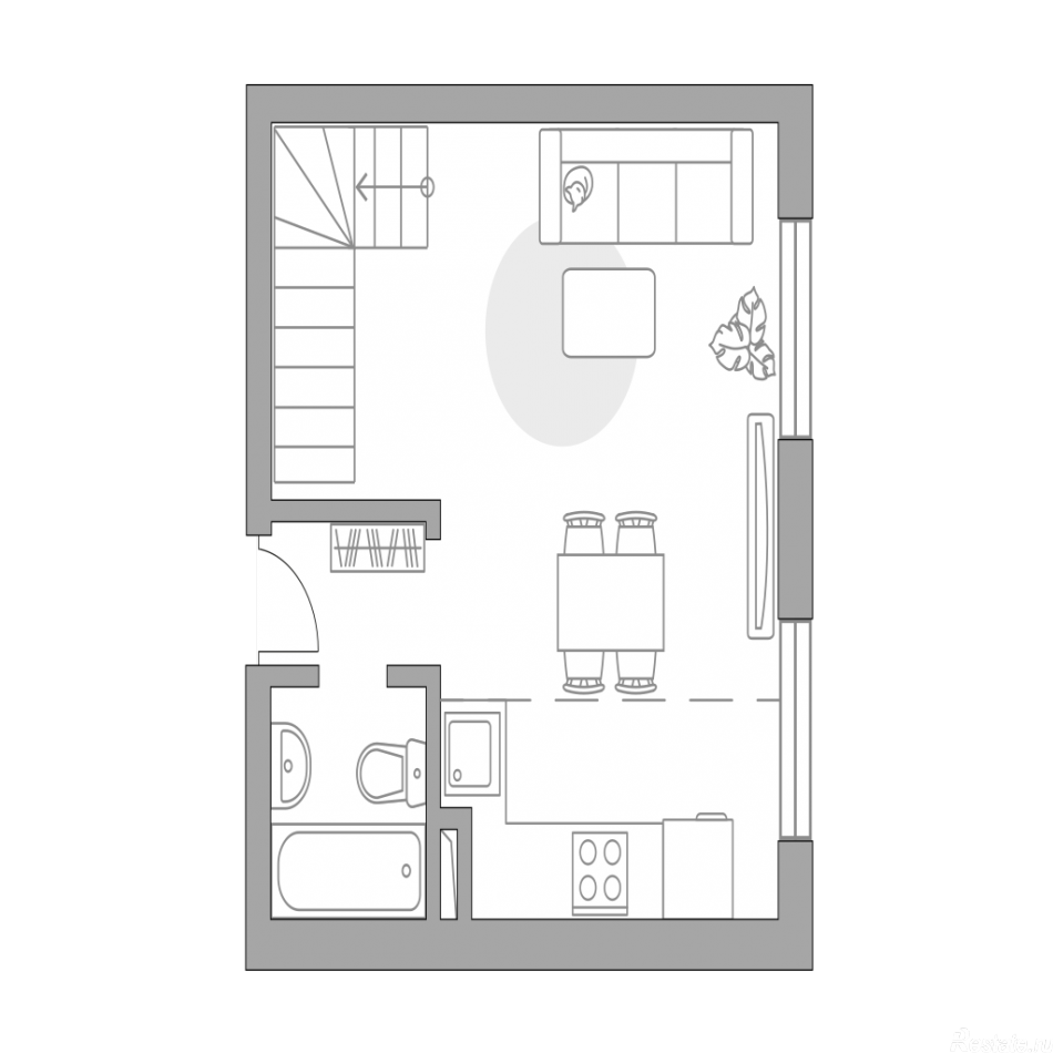 Продажа студии Ленинский, Московская область, Ленинский район, д. Жабкино, ул. Троицкая