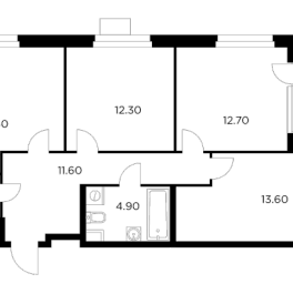 Продажа 3-комн квартиры в новостройке Мытищи г.,  к. 35