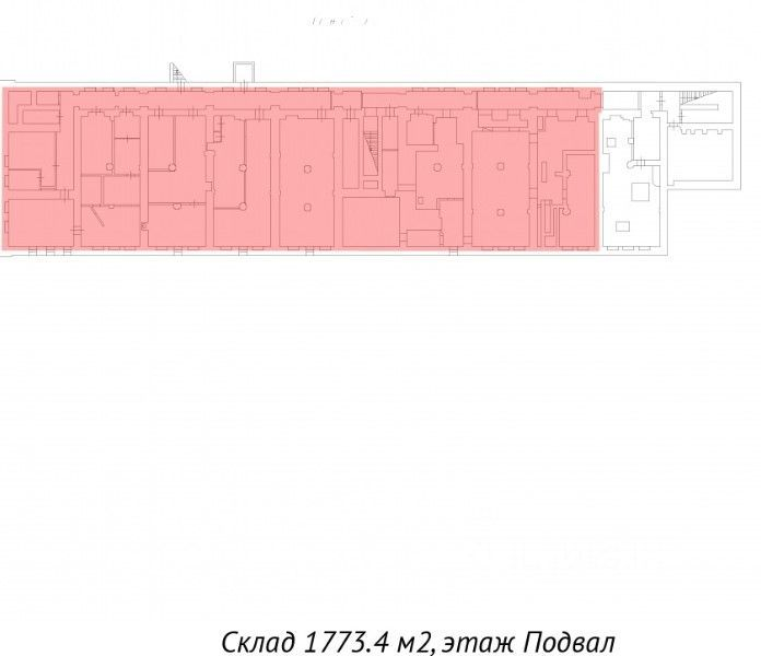 Аренда склада ул Комсомола,  д. 1-3,  к. М