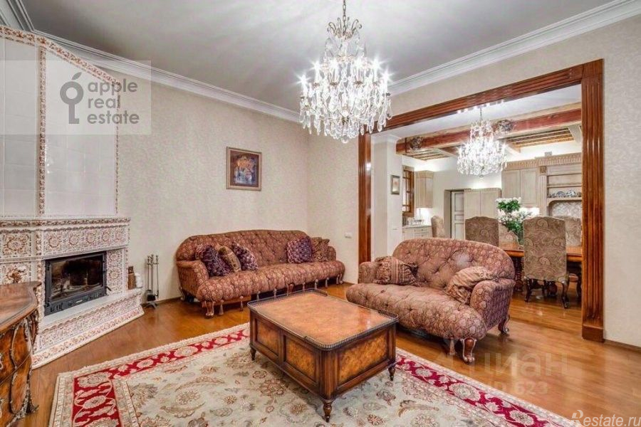 Аренда 3-комн квартиры на вторичном рынке Молчановка М. ул,  д. 6