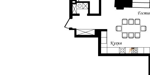 3-комн квартира Хлебный переулок, 19