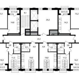 Аренда 2-комн квартиры на вторичном рынке ул Мурановская,  д. 19