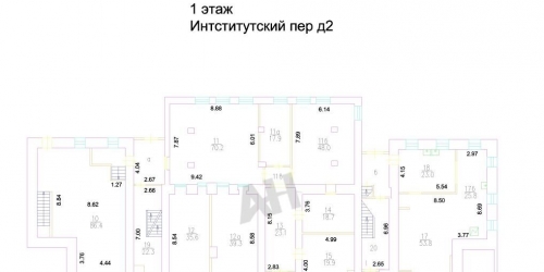 Отдельное здание Институтский пер