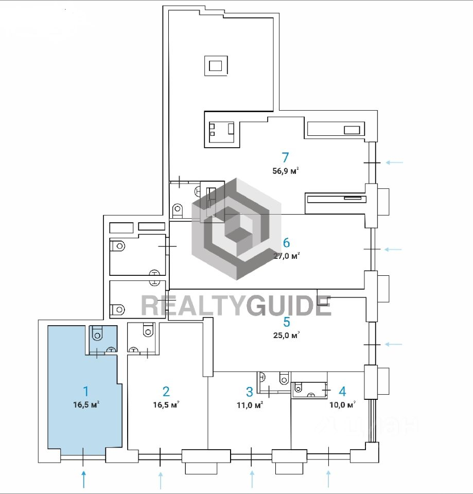 Продажа торгового помещения Пяловская улица