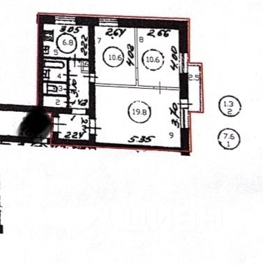 Продажа 3-комн квартиры на вторичном рынке Будапештская улица, 17К2