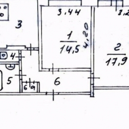 Продажа 2-комн квартиры на вторичном рынке ул Лётчика Бабушкина,  д. 3