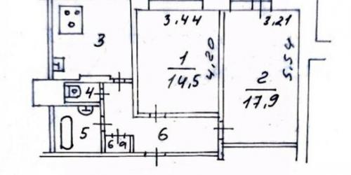 2-комн квартира ул Лётчика Бабушкина,  д. 3