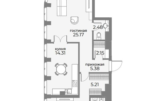 Продажа 2-комн квартиры на вторичном рынке Дружинниковская улица,  д. 15