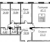 Продать Квартиры вторичка Петровский просп.  9 