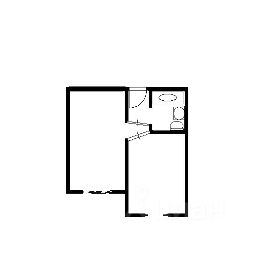 Продажа 1-комн квартиры на вторичном рынке улица Саморы Машела, 2А