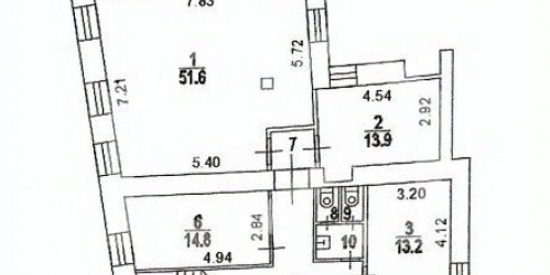 Помещение свободного назначения Гусятников переулок,  д. 13/3