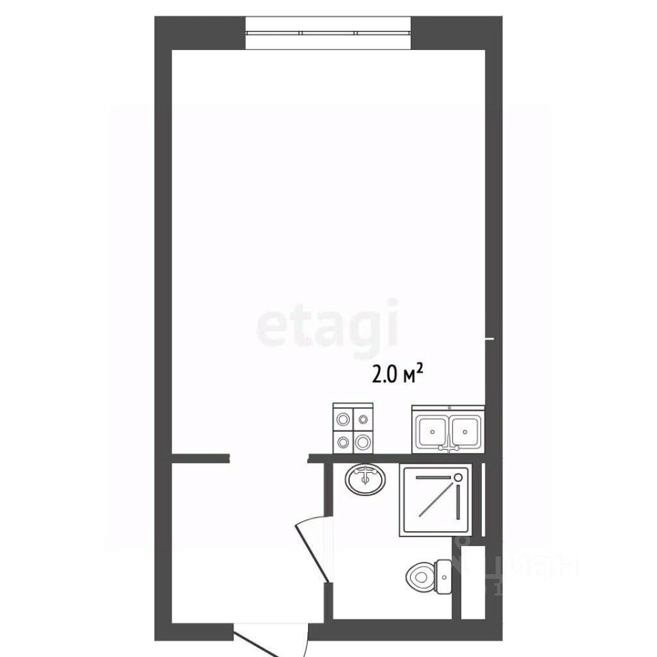 Продажа студии Электрический переулок, 3/10С1