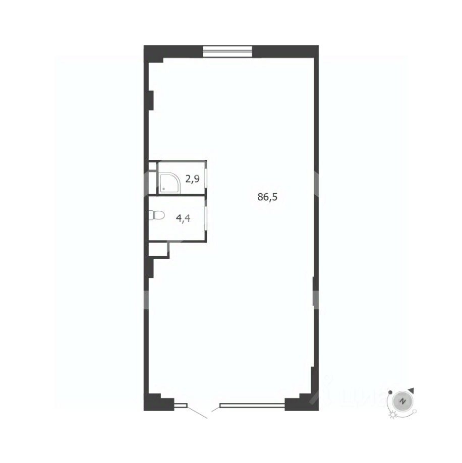 Продажа торгового помещения Марка Шагала наб,  д. 11 к1