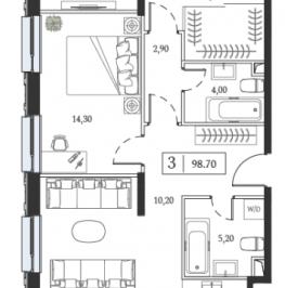 Продажа 2-комн квартиры в новостройке Москва г., Андропова пр-кт, к. 3 Продажа 2-комн квартиры в новостройке Москва г., Андропова пр-кт, к. 3