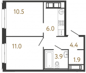 Продать Квартиры в новостройке Санкт-Петербург г., Обводного кан. наб.   1