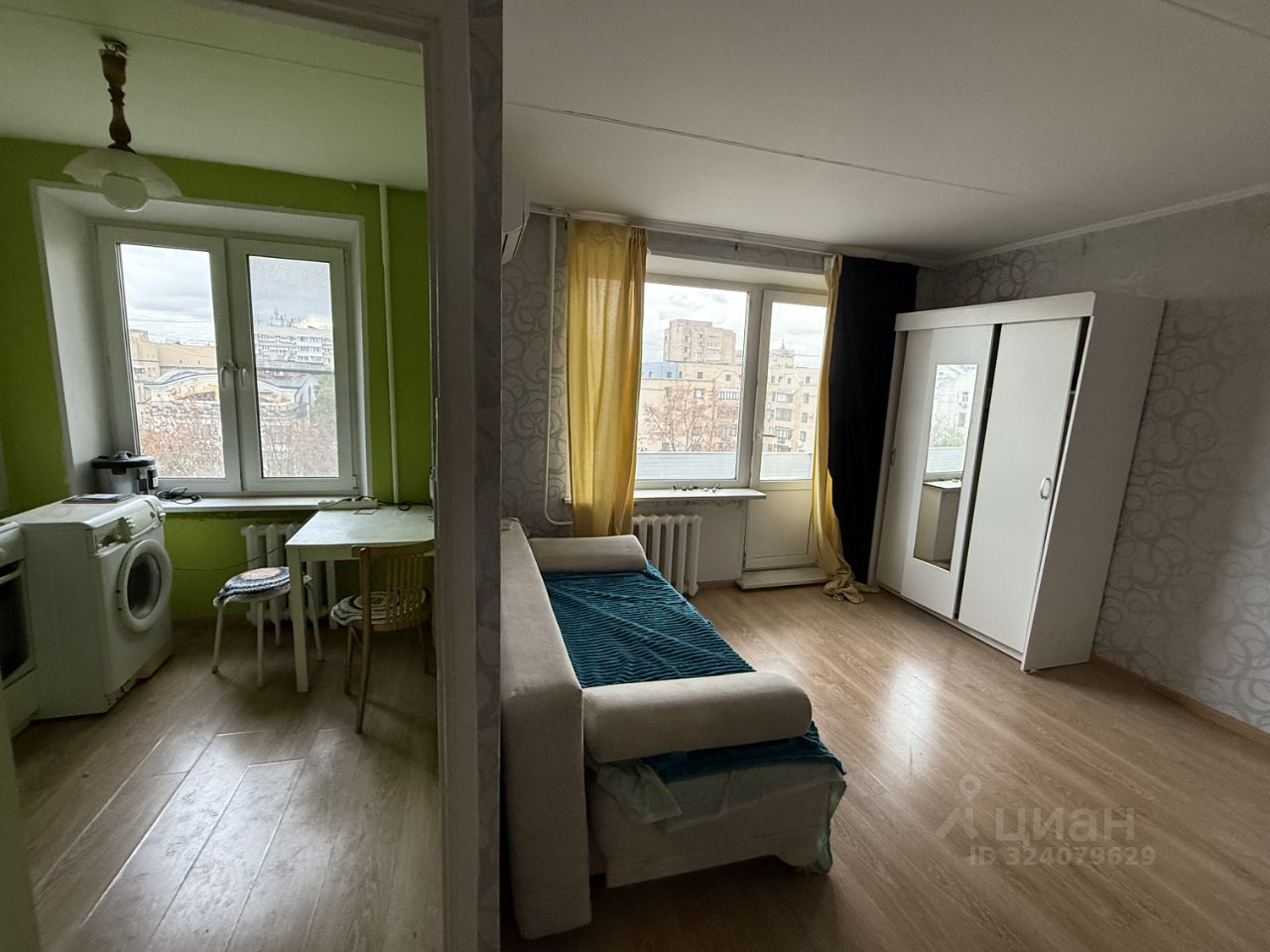 Аренда 1-комн квартиры на вторичном рынке переулок Калошин, 6С1