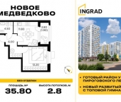 Продать Квартиры вторичка Ядреево, , Мытищи, пр-кт Астрахова  14Б 