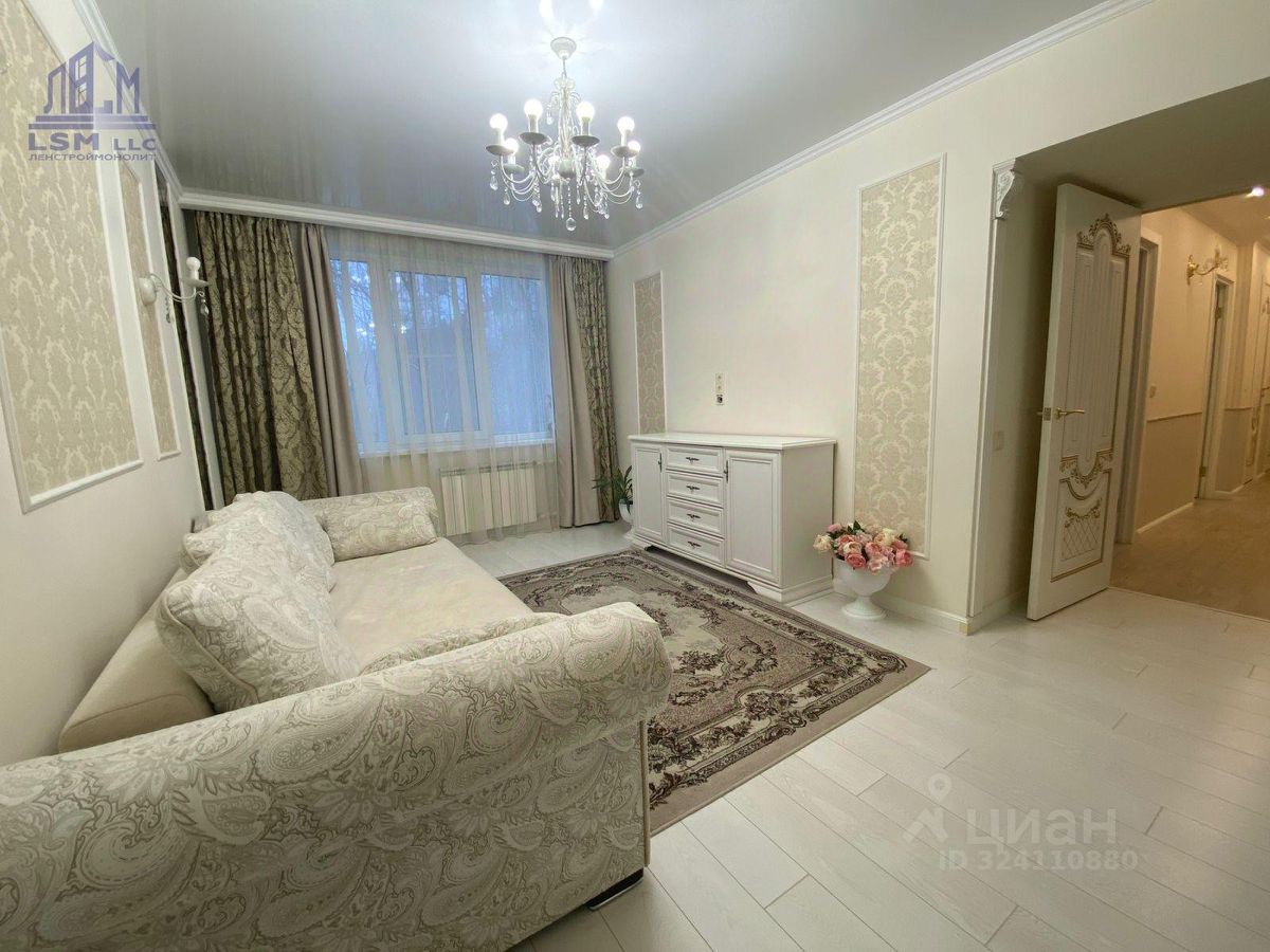 Продажа 3-комн квартиры на вторичном рынке улица Кустодиева, 12