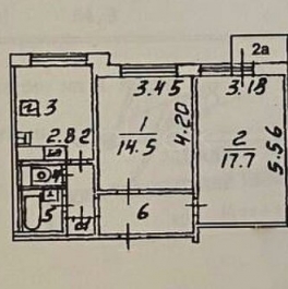 Продажа 2-комн квартиры на вторичном рынке Можайское ш,  д. 37