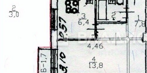 2-комн квартира Гранитная улица, 32