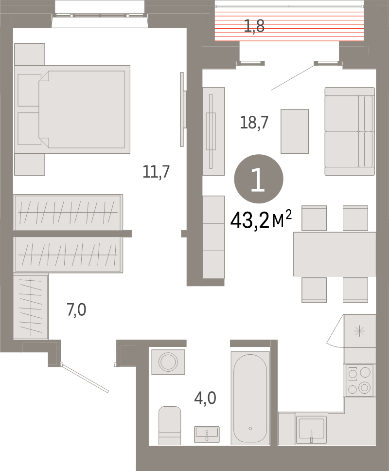 Продажа 1-комн квартиры в новостройке Москва г., Тагильская ул.,  к. 1