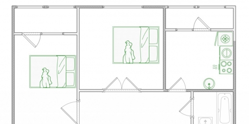 2-комн квартира Богатырский просп.,  д. 7,  к. 11